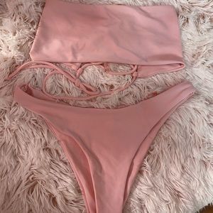 Pink bikini